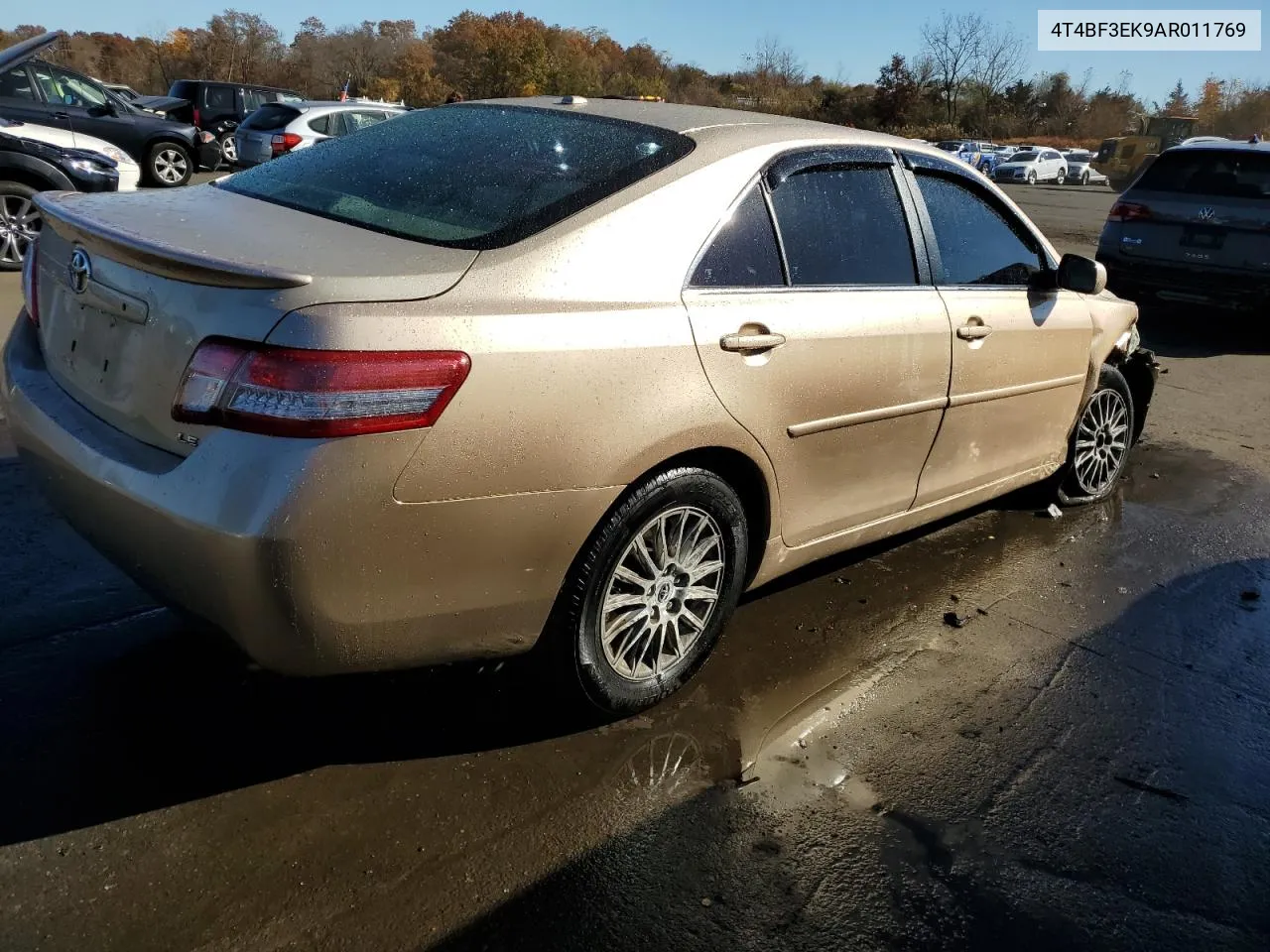 2010 Toyota Camry Base VIN: 4T4BF3EK9AR011769 Lot: 77477394