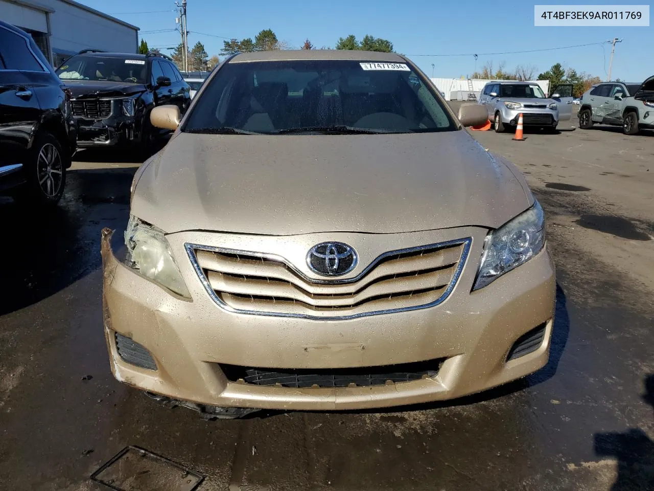 2010 Toyota Camry Base VIN: 4T4BF3EK9AR011769 Lot: 77477394