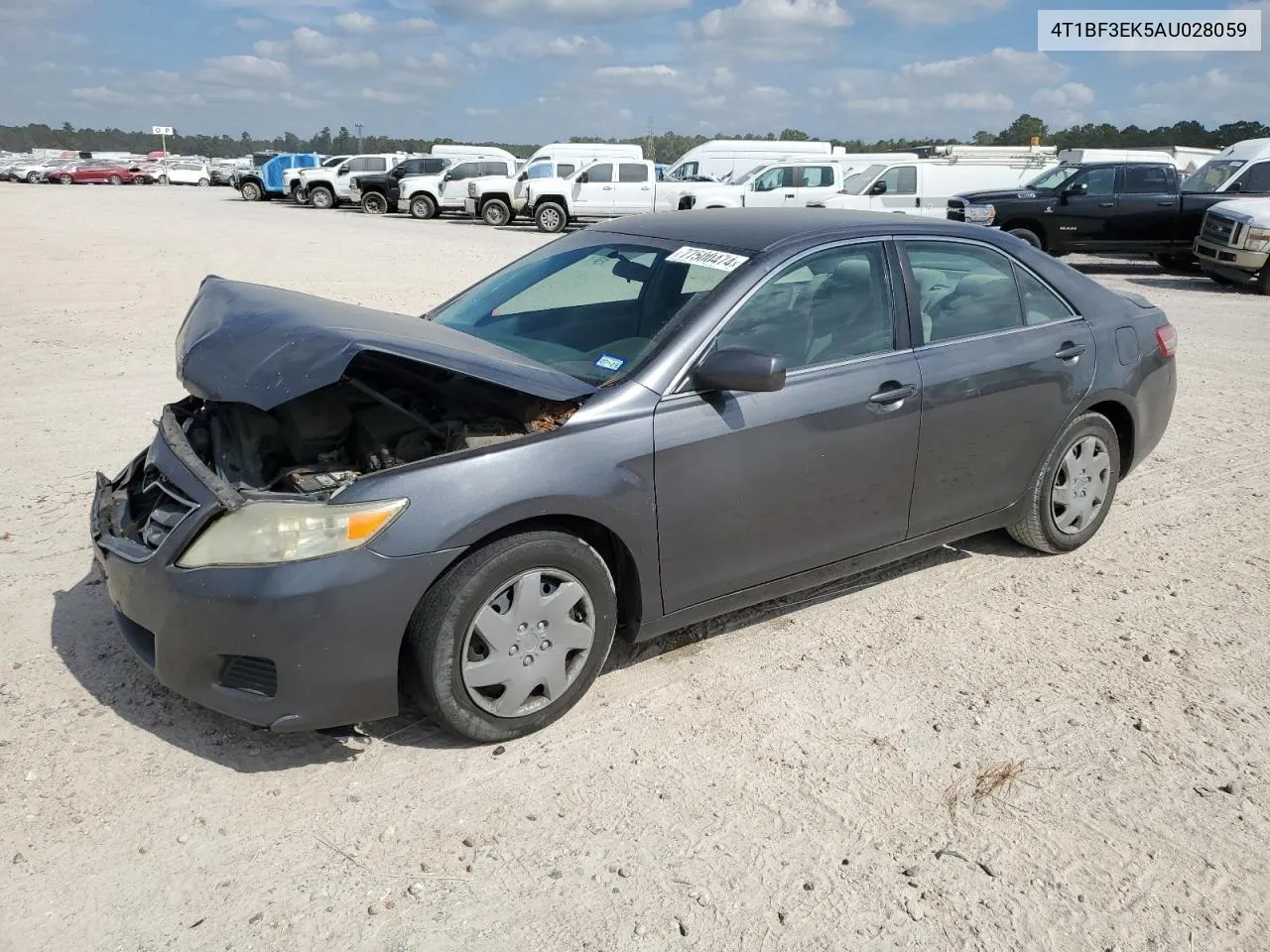 2010 Toyota Camry Base VIN: 4T1BF3EK5AU028059 Lot: 77500474