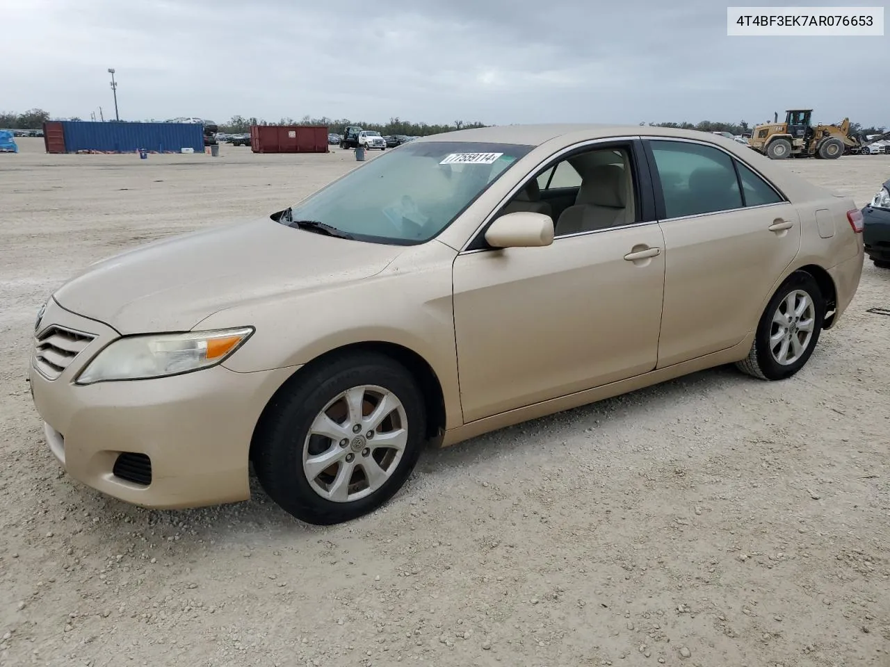 2010 Toyota Camry Base VIN: 4T4BF3EK7AR076653 Lot: 77559114