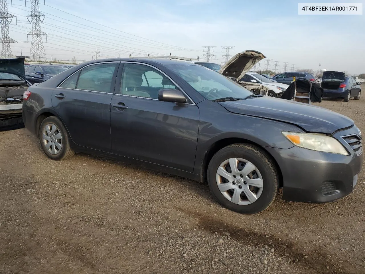 2010 Toyota Camry Base VIN: 4T4BF3EK1AR001771 Lot: 77563064