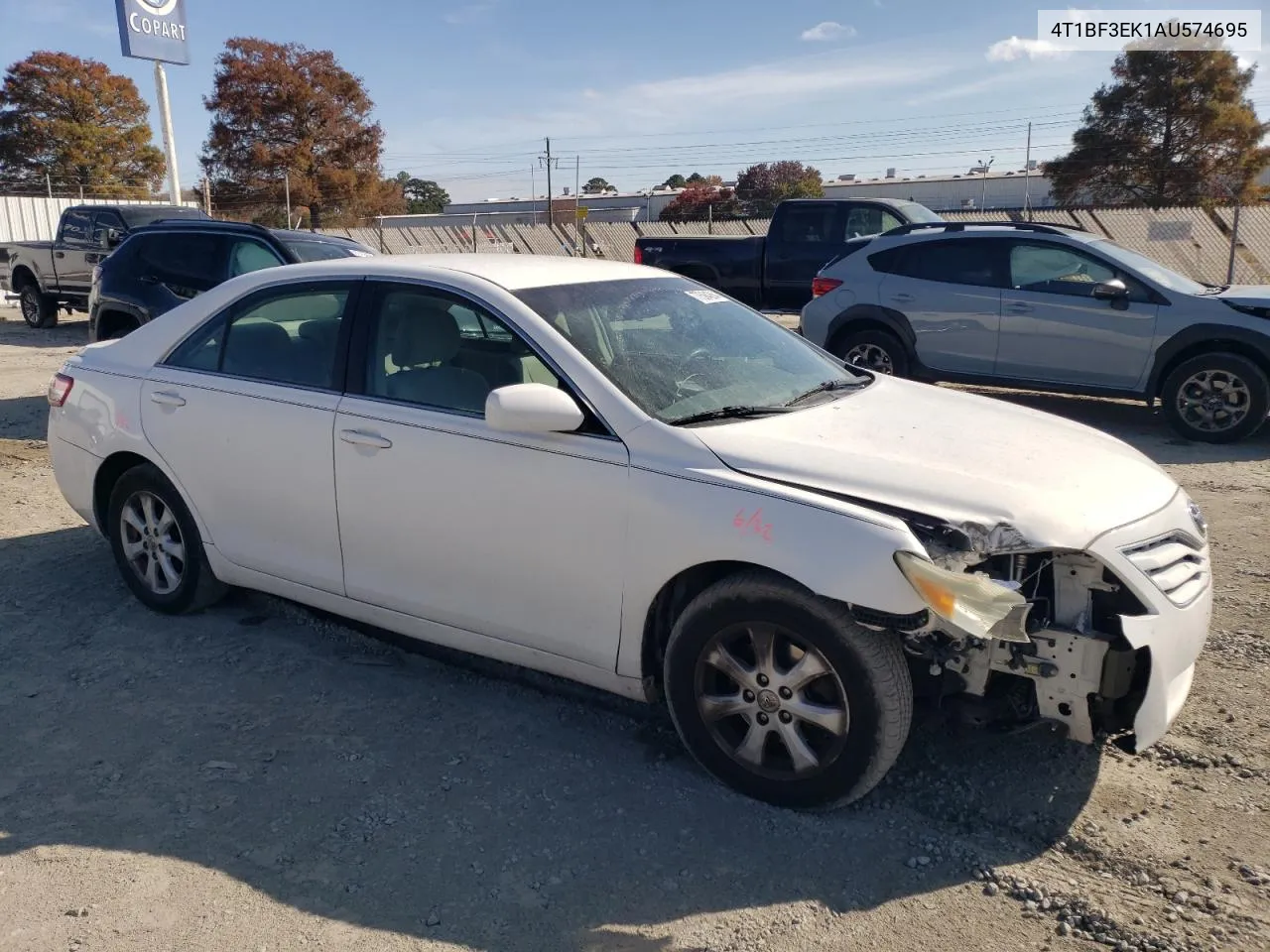 2010 Toyota Camry Base VIN: 4T1BF3EK1AU574695 Lot: 77594264