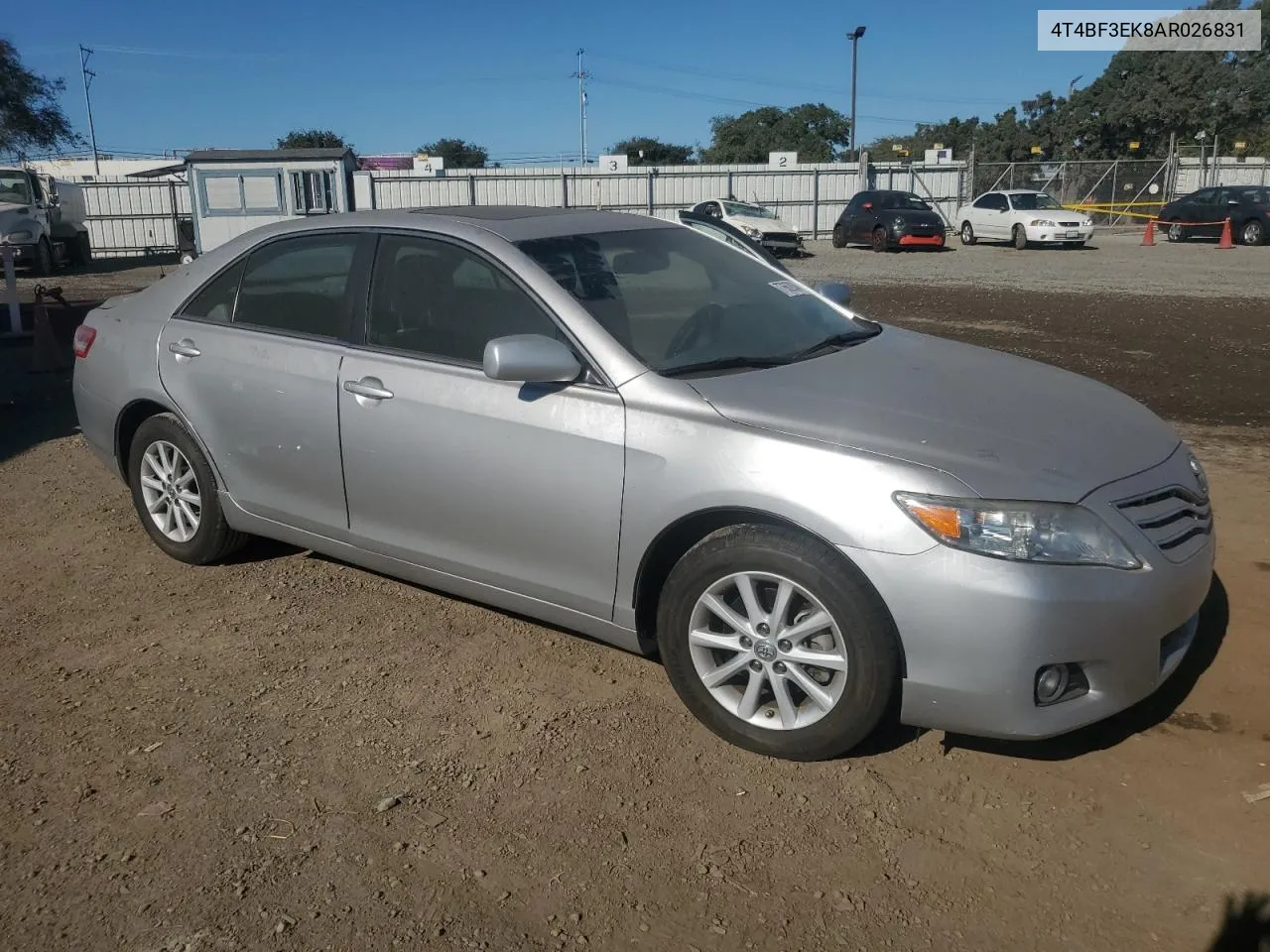 2010 Toyota Camry Base VIN: 4T4BF3EK8AR026831 Lot: 77662034