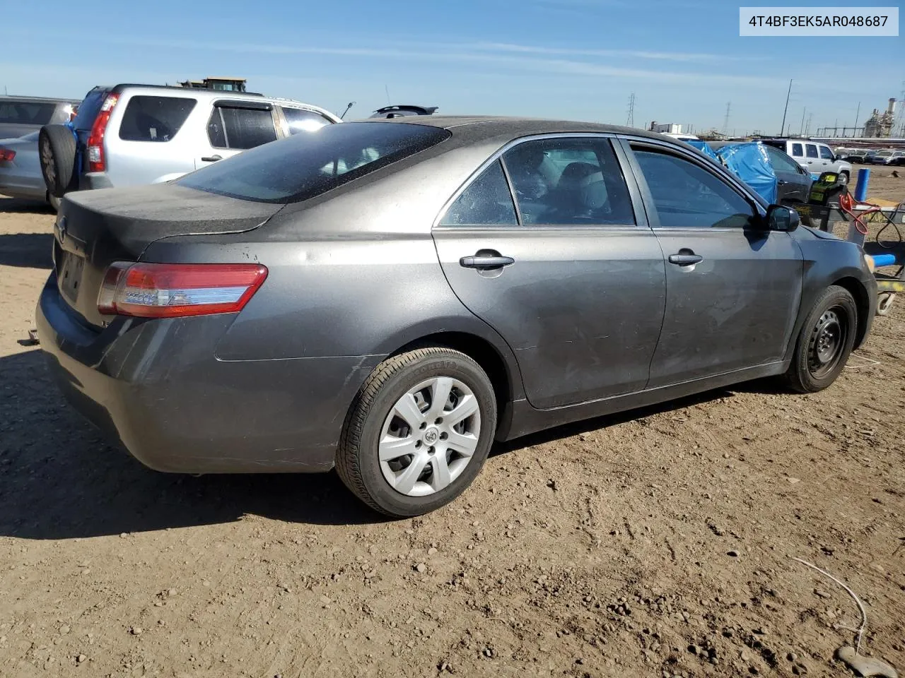 2010 Toyota Camry Base VIN: 4T4BF3EK5AR048687 Lot: 77758494