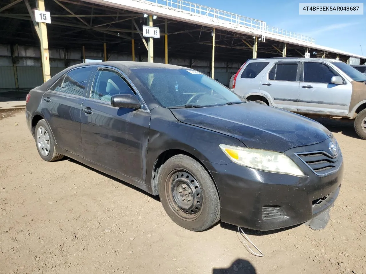 2010 Toyota Camry Base VIN: 4T4BF3EK5AR048687 Lot: 77758494