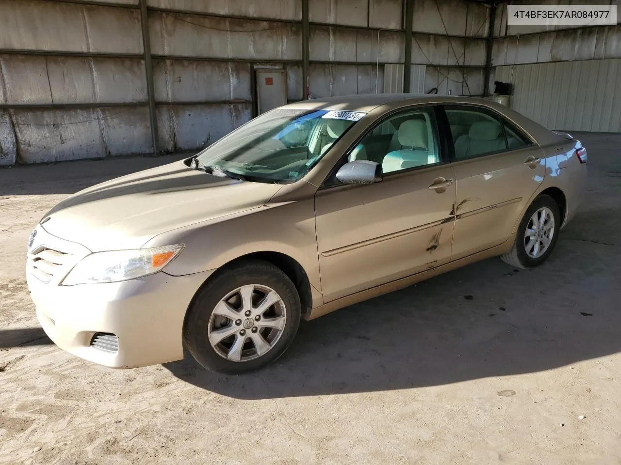 2010 Toyota Camry Base VIN: 4T4BF3EK7AR084977 Lot: 77900134