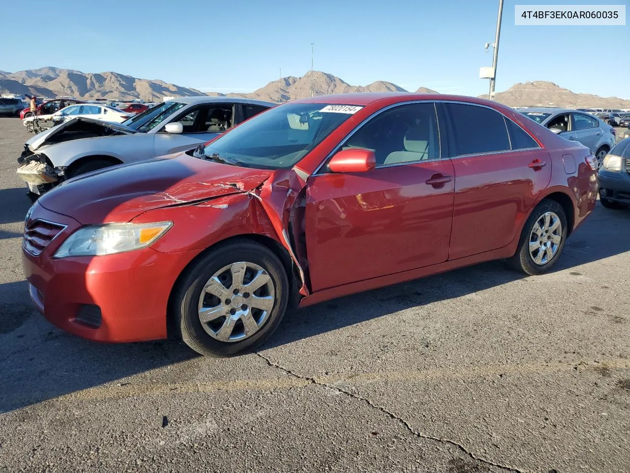 2010 Toyota Camry Base VIN: 4T4BF3EK0AR060035 Lot: 78020154