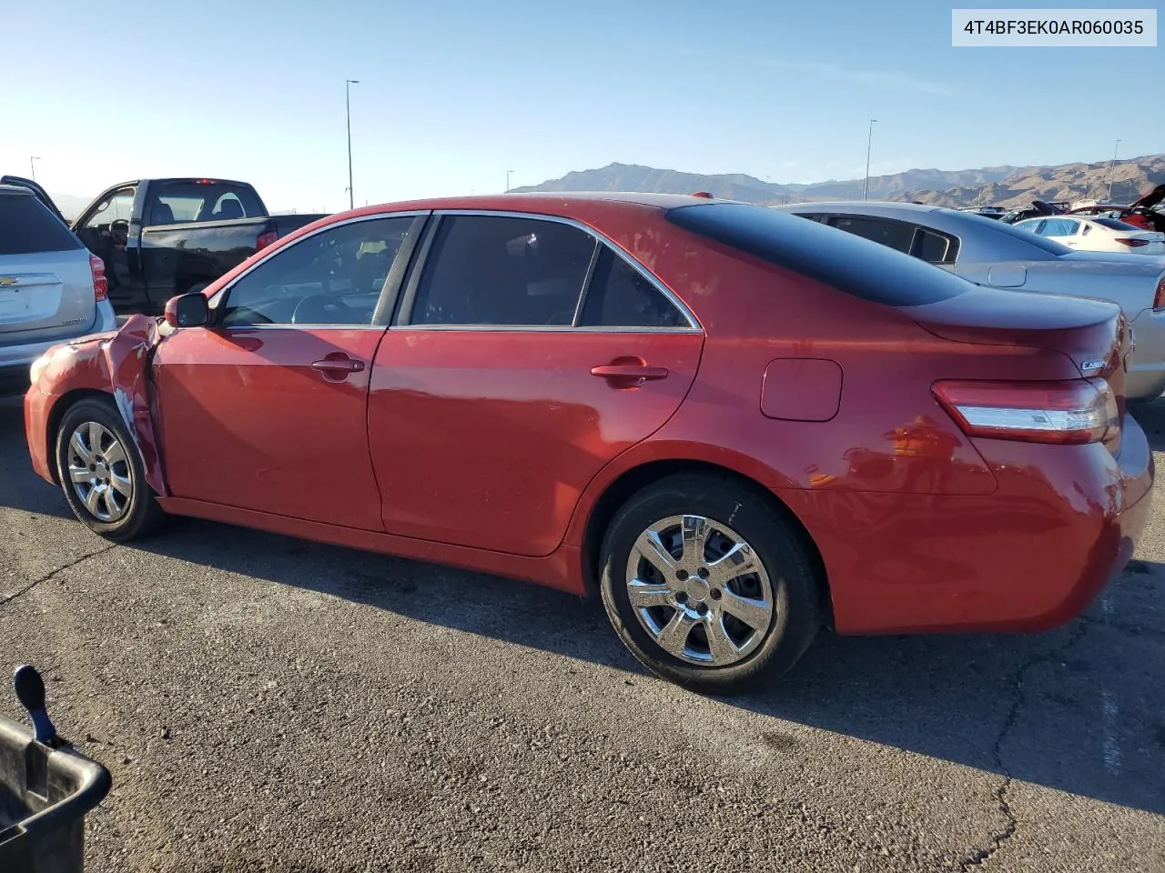 2010 Toyota Camry Base VIN: 4T4BF3EK0AR060035 Lot: 78020154