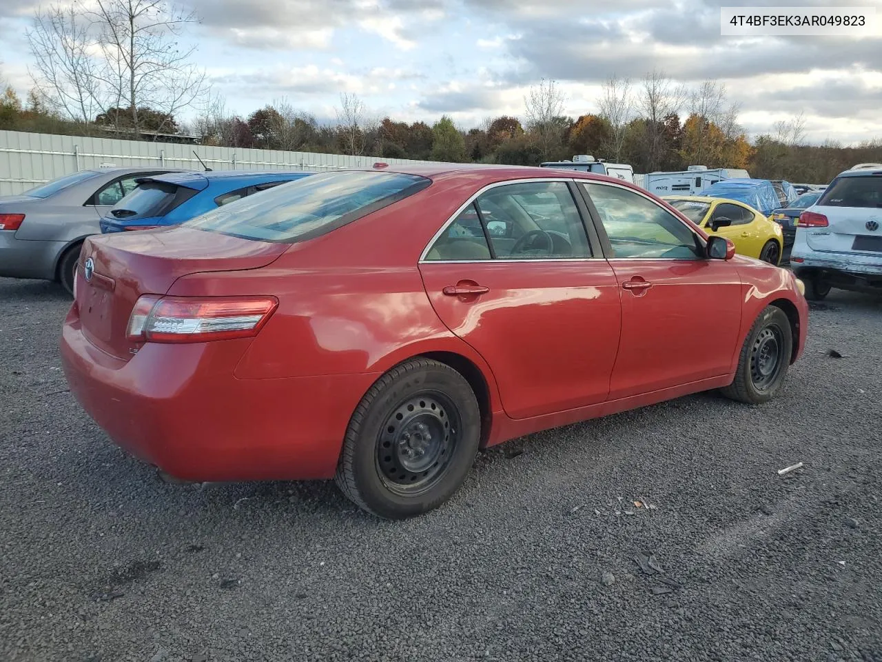 2010 Toyota Camry Base VIN: 4T4BF3EK3AR049823 Lot: 78037054