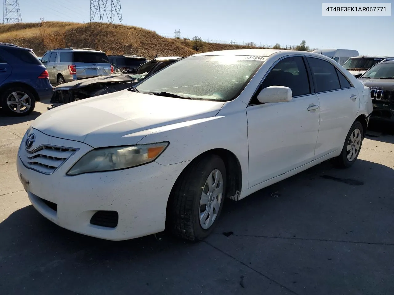 2010 Toyota Camry Base VIN: 4T4BF3EK1AR067771 Lot: 78057354