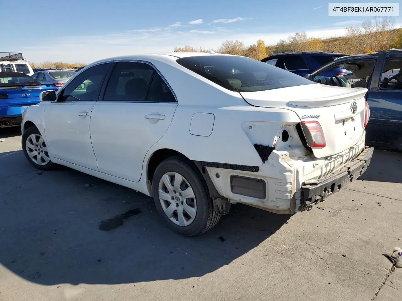 2010 Toyota Camry Base VIN: 4T4BF3EK1AR067771 Lot: 78057354