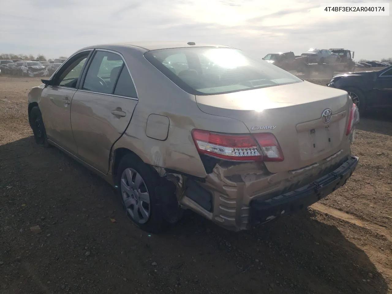 2010 Toyota Camry Base VIN: 4T4BF3EK2AR040174 Lot: 78076254