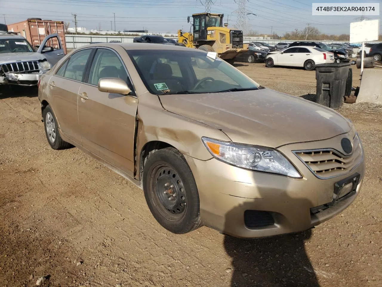 2010 Toyota Camry Base VIN: 4T4BF3EK2AR040174 Lot: 78076254