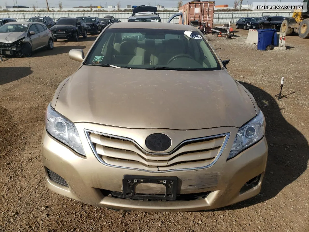 2010 Toyota Camry Base VIN: 4T4BF3EK2AR040174 Lot: 78076254