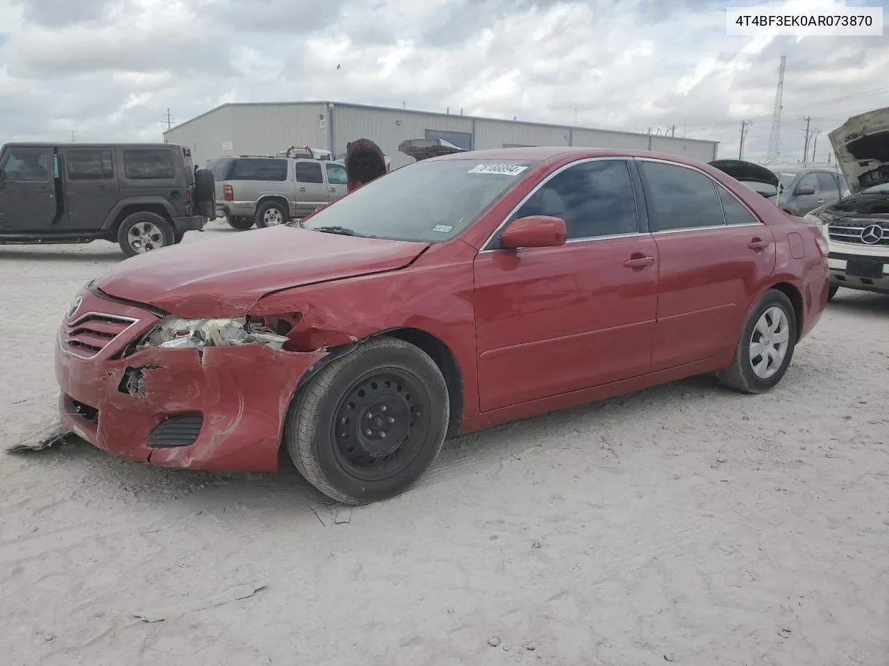 2010 Toyota Camry Base VIN: 4T4BF3EK0AR073870 Lot: 78188894