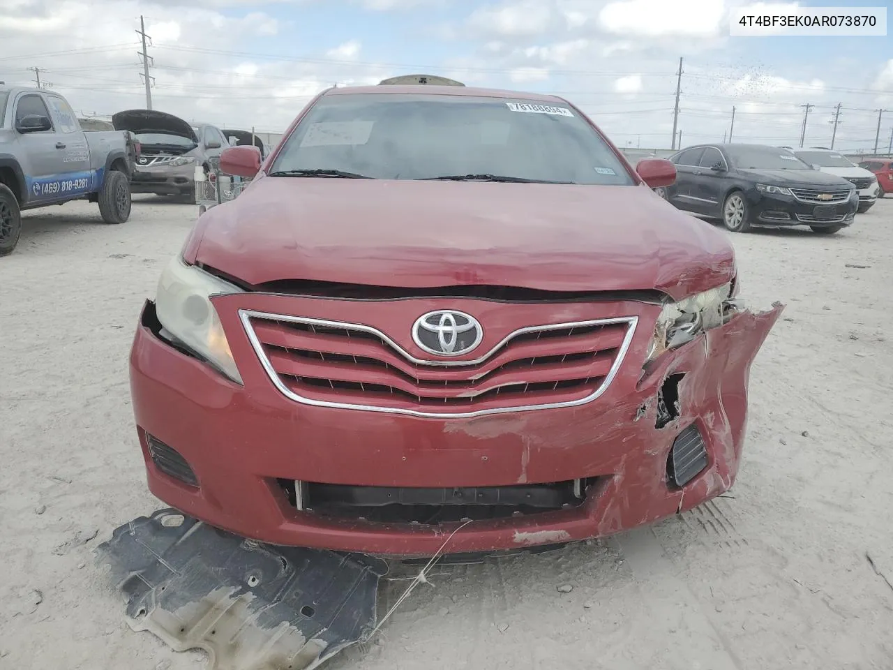 2010 Toyota Camry Base VIN: 4T4BF3EK0AR073870 Lot: 78188894