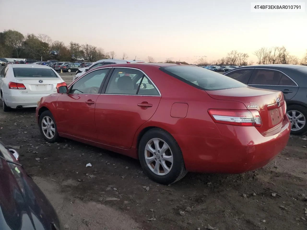 2010 Toyota Camry Base VIN: 4T4BF3EK8AR010791 Lot: 78228584