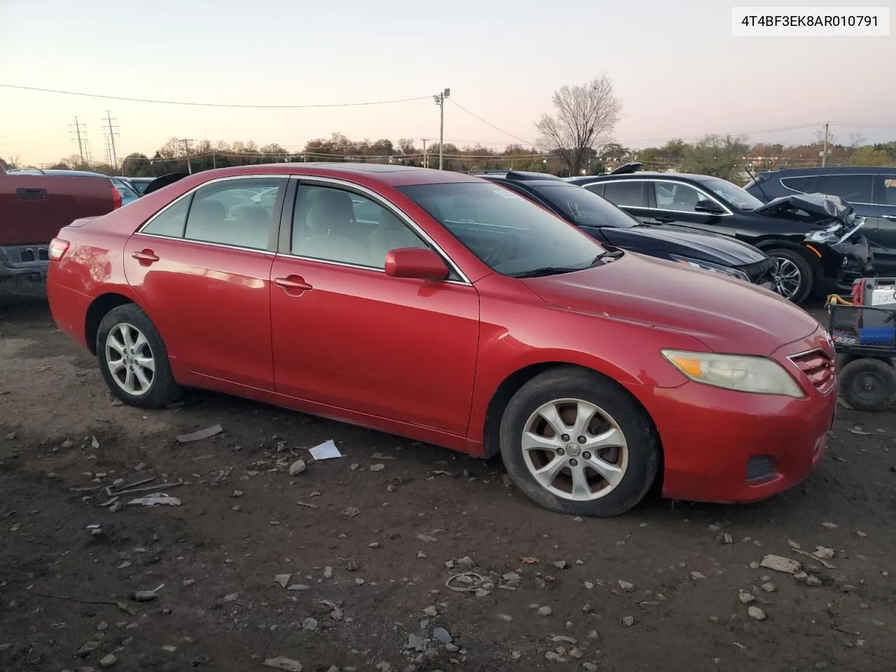 2010 Toyota Camry Base VIN: 4T4BF3EK8AR010791 Lot: 78228584