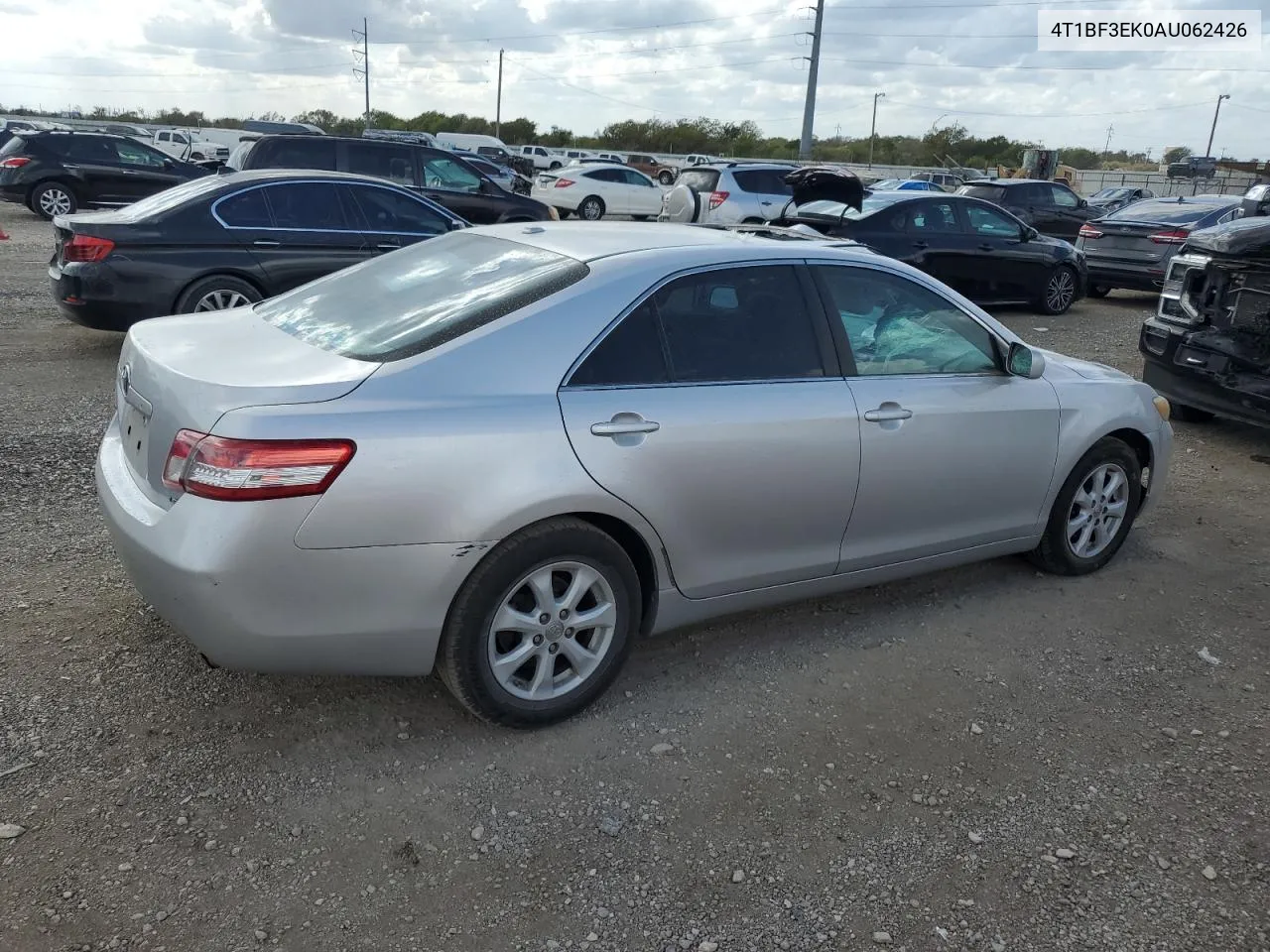 2010 Toyota Camry Base VIN: 4T1BF3EK0AU062426 Lot: 78362134