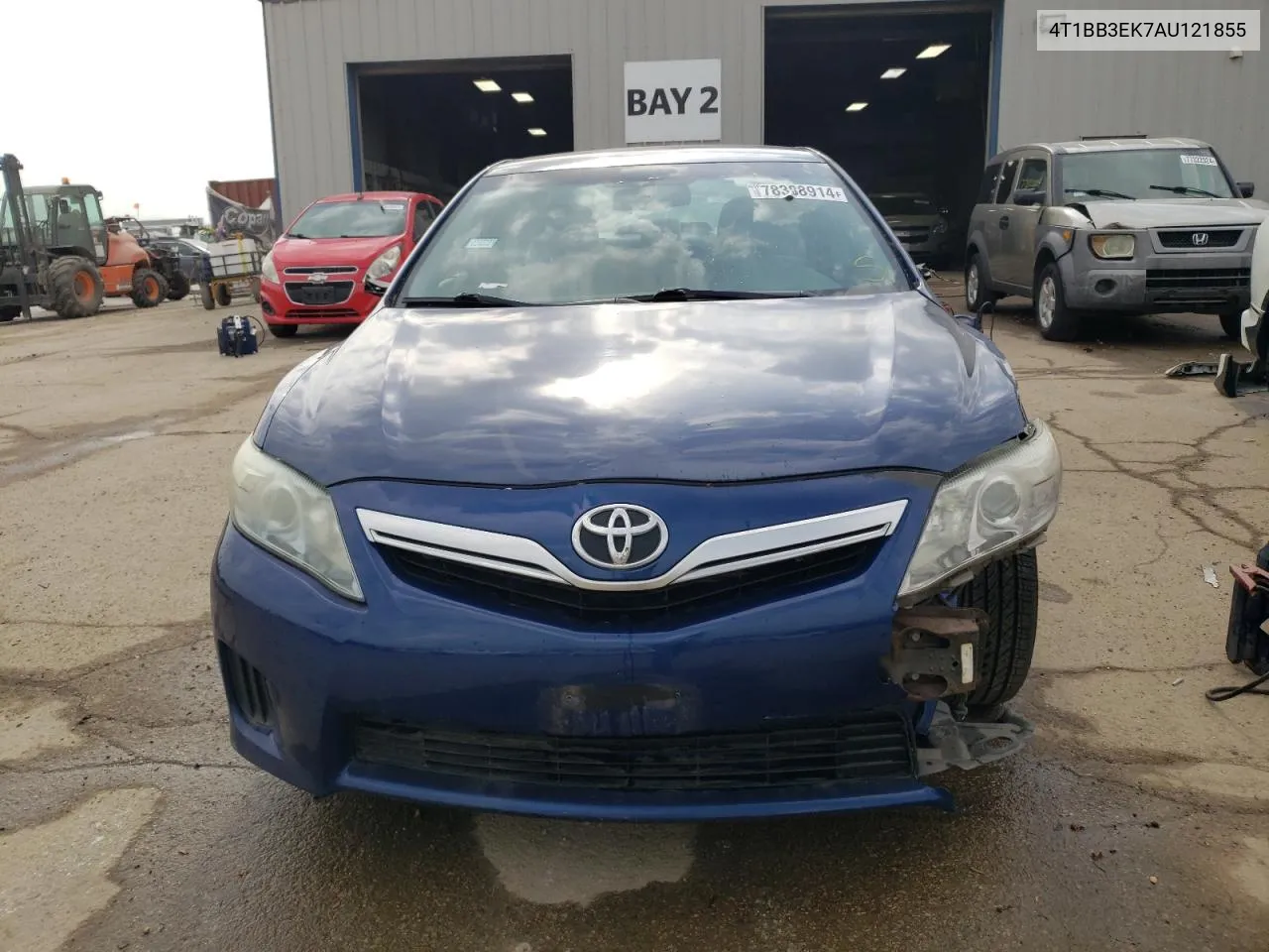 2010 Toyota Camry Hybrid VIN: 4T1BB3EK7AU121855 Lot: 78388914