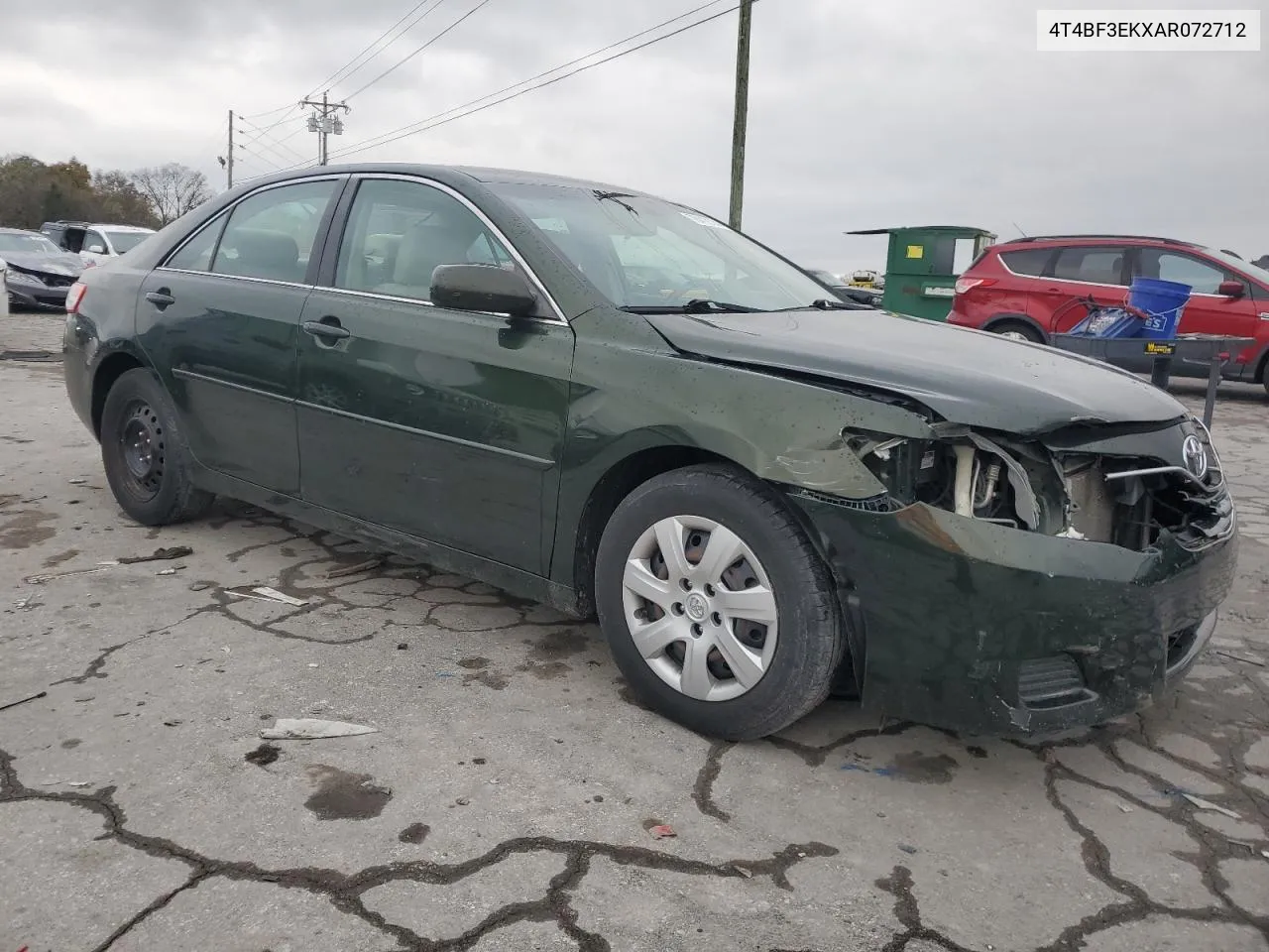 2010 Toyota Camry Base VIN: 4T4BF3EKXAR072712 Lot: 78412114