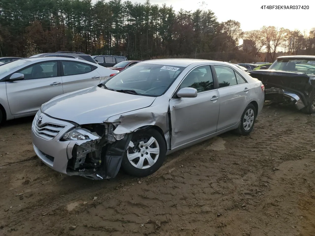 2010 Toyota Camry Base VIN: 4T4BF3EK9AR037420 Lot: 78591064