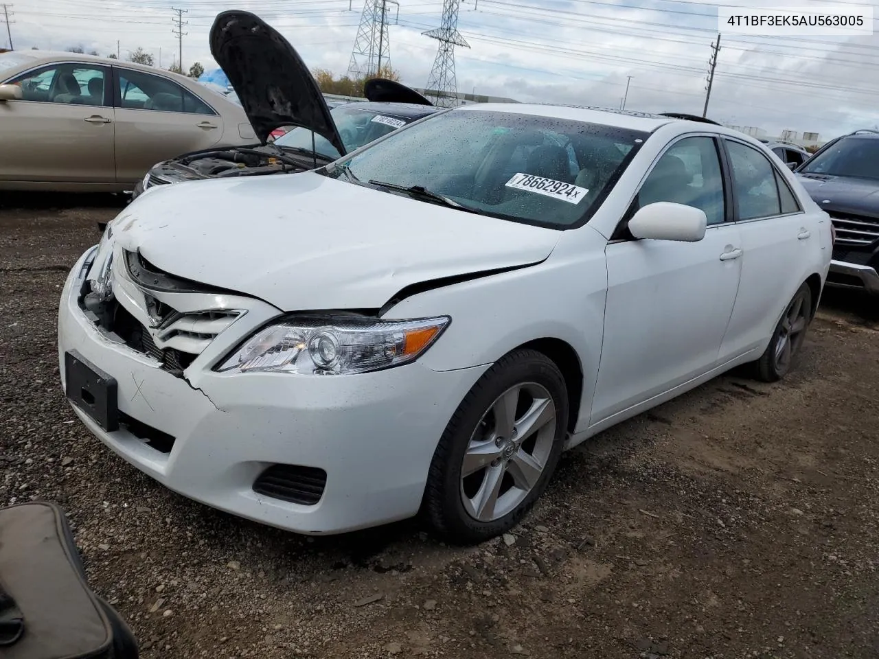 2010 Toyota Camry Base VIN: 4T1BF3EK5AU563005 Lot: 78662924