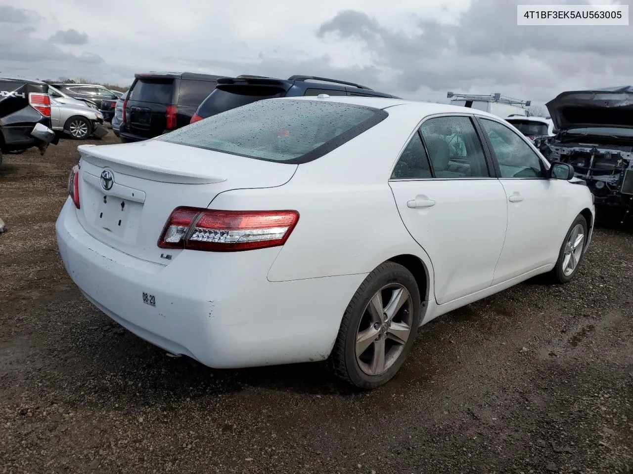 2010 Toyota Camry Base VIN: 4T1BF3EK5AU563005 Lot: 78662924