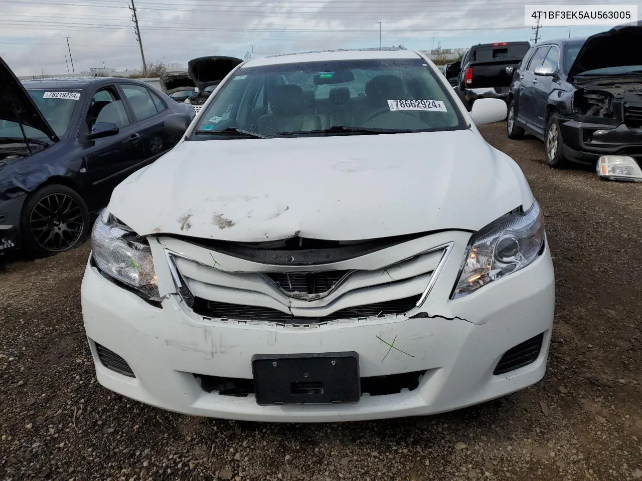 2010 Toyota Camry Base VIN: 4T1BF3EK5AU563005 Lot: 78662924