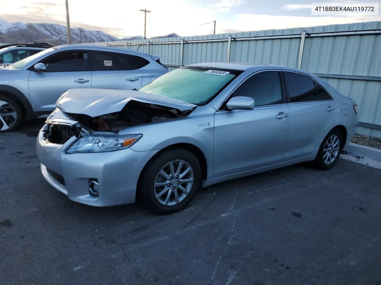 2010 Toyota Camry Hybrid VIN: 4T1BB3EK4AU119772 Lot: 78680604