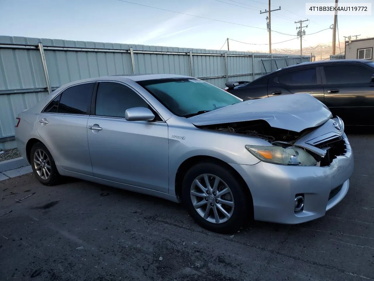 2010 Toyota Camry Hybrid VIN: 4T1BB3EK4AU119772 Lot: 78680604