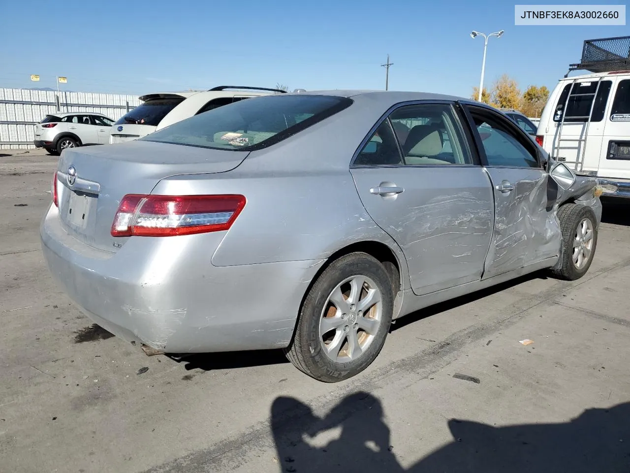 2010 Toyota Camry Base VIN: JTNBF3EK8A3002660 Lot: 78764154