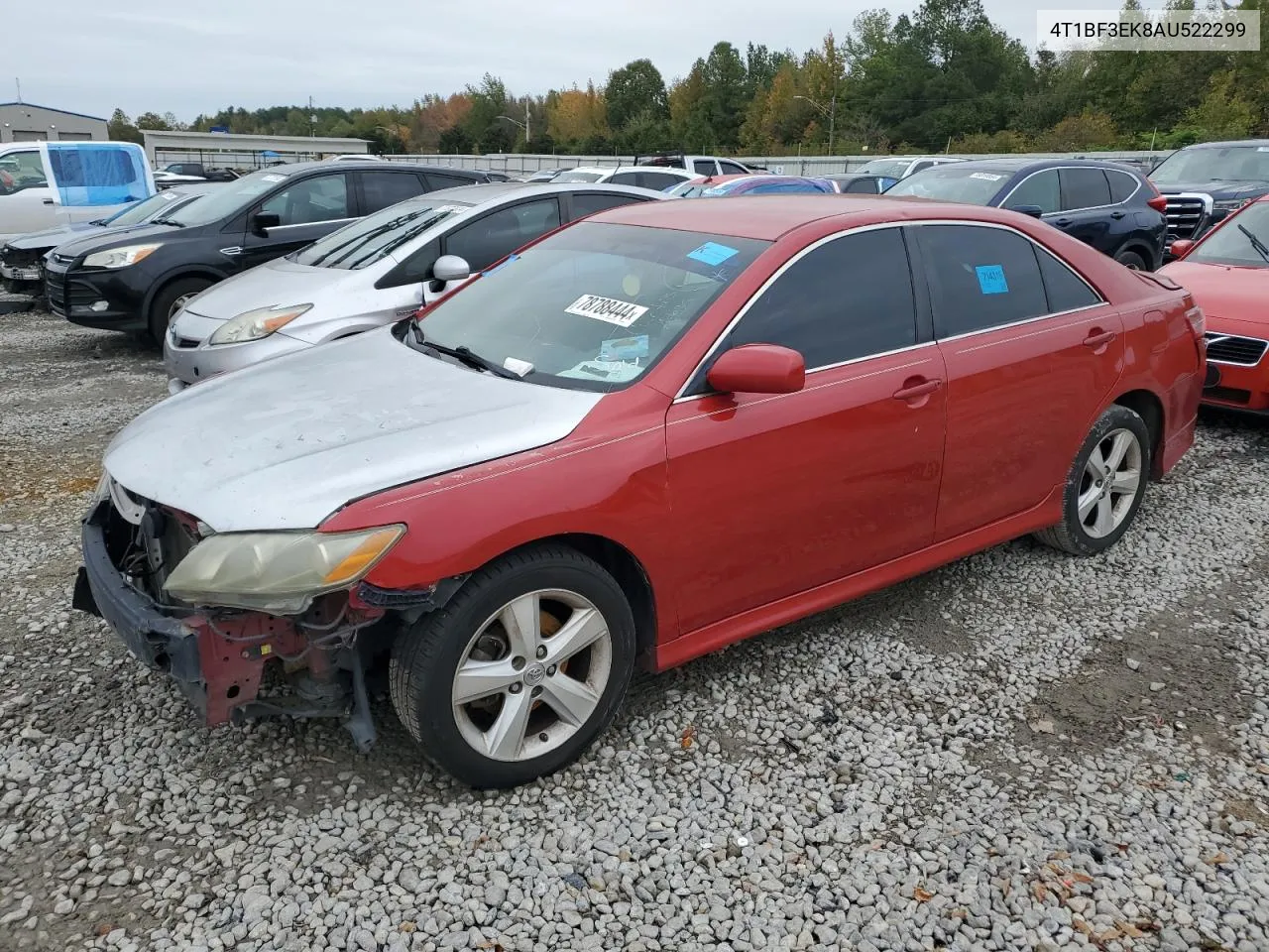 2010 Toyota Camry Base VIN: 4T1BF3EK8AU522299 Lot: 78788444