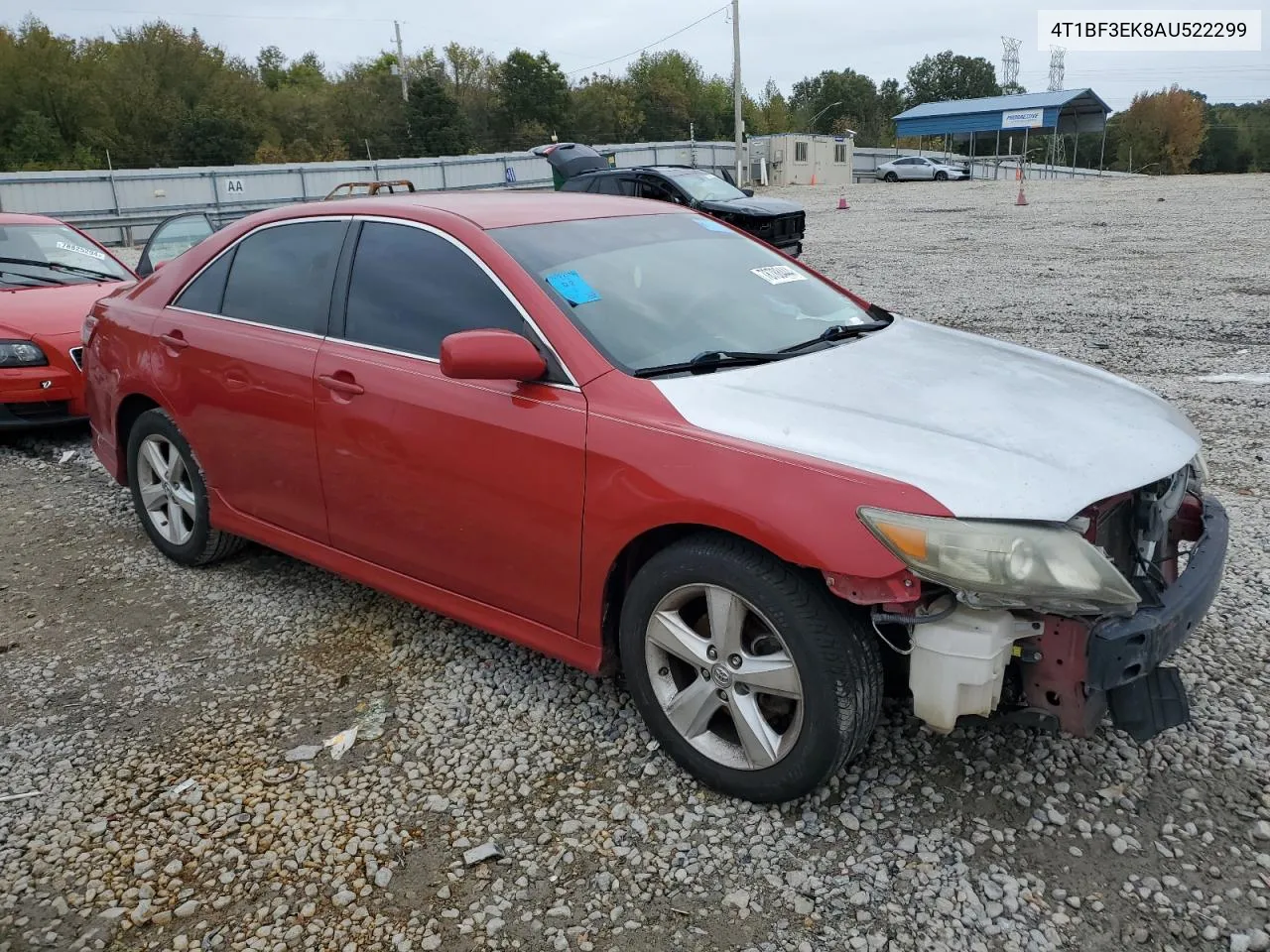 2010 Toyota Camry Base VIN: 4T1BF3EK8AU522299 Lot: 78788444