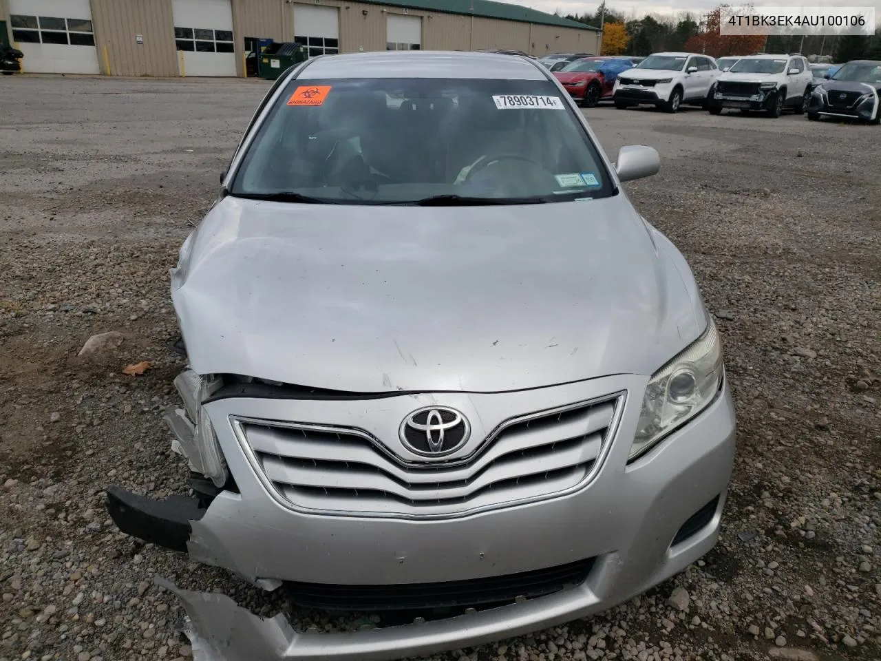 2010 Toyota Camry Se VIN: 4T1BK3EK4AU100106 Lot: 78903714