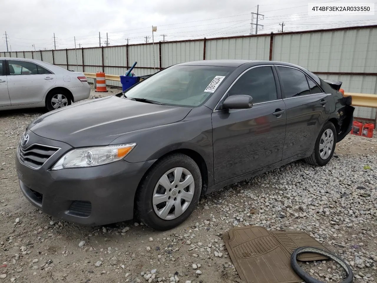 2010 Toyota Camry Base VIN: 4T4BF3EK2AR033550 Lot: 78913234