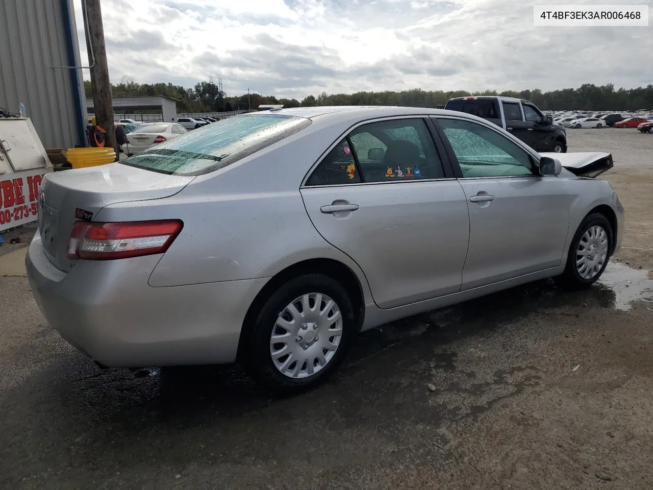 2010 Toyota Camry Base VIN: 4T4BF3EK3AR006468 Lot: 79085954