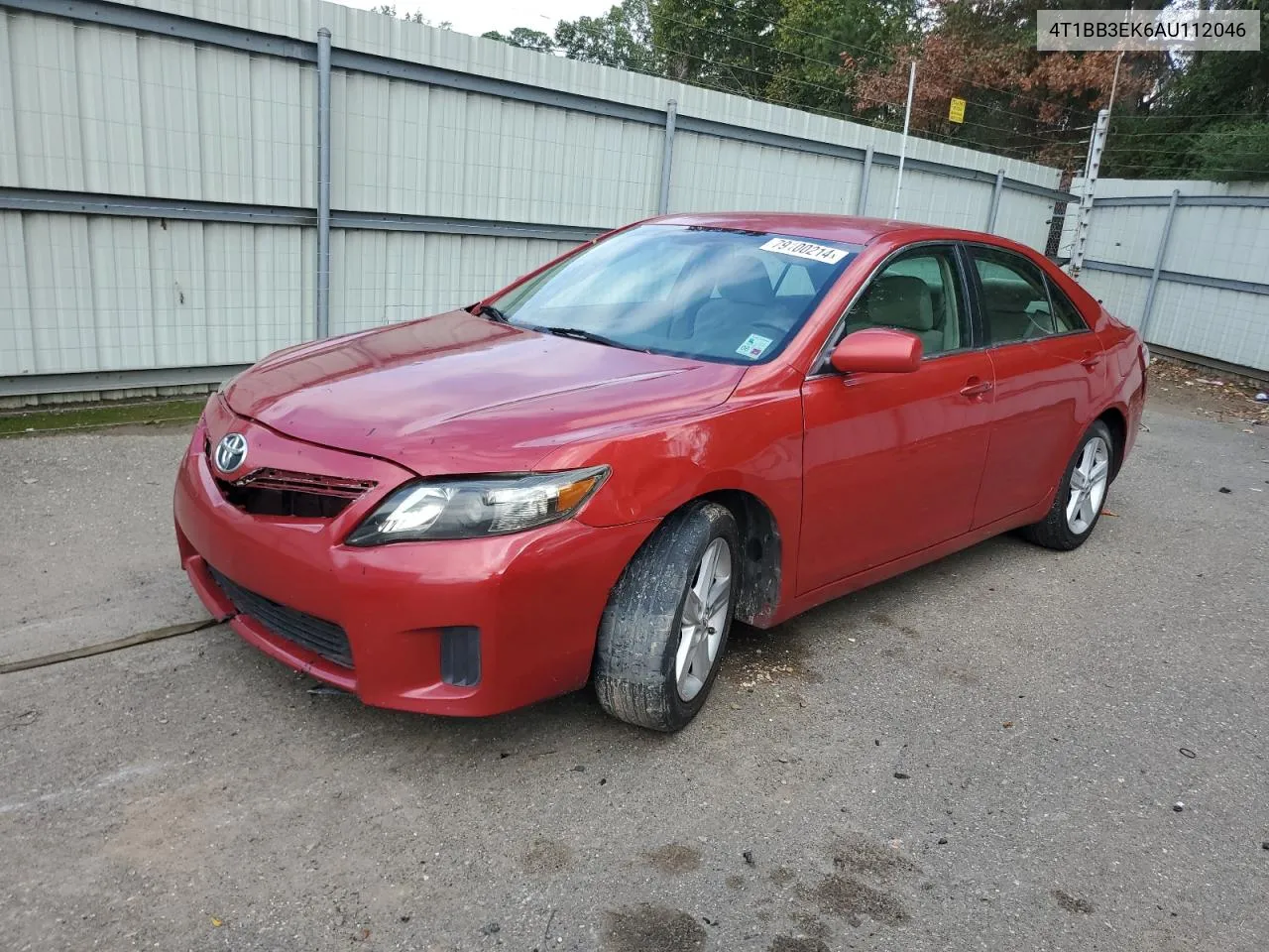 2010 Toyota Camry Hybrid VIN: 4T1BB3EK6AU112046 Lot: 79100214