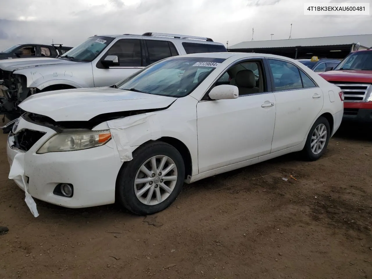 2010 Toyota Camry Se VIN: 4T1BK3EKXAU600481 Lot: 79129684