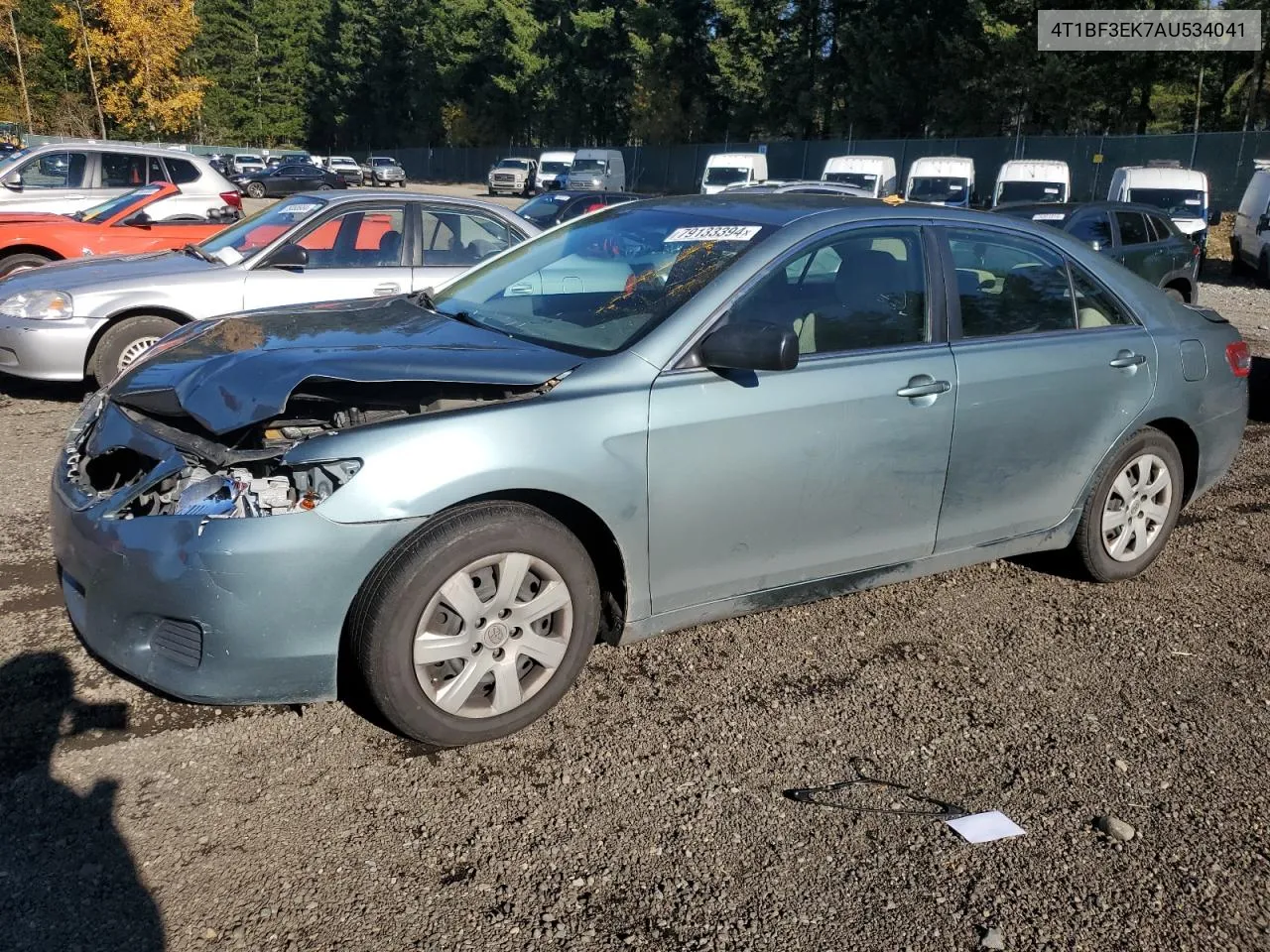 2010 Toyota Camry Base VIN: 4T1BF3EK7AU534041 Lot: 79133394