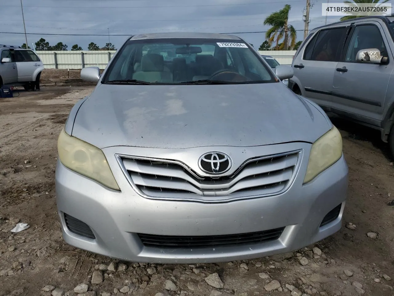 2010 Toyota Camry Base VIN: 4T1BF3EK2AU572065 Lot: 79229384