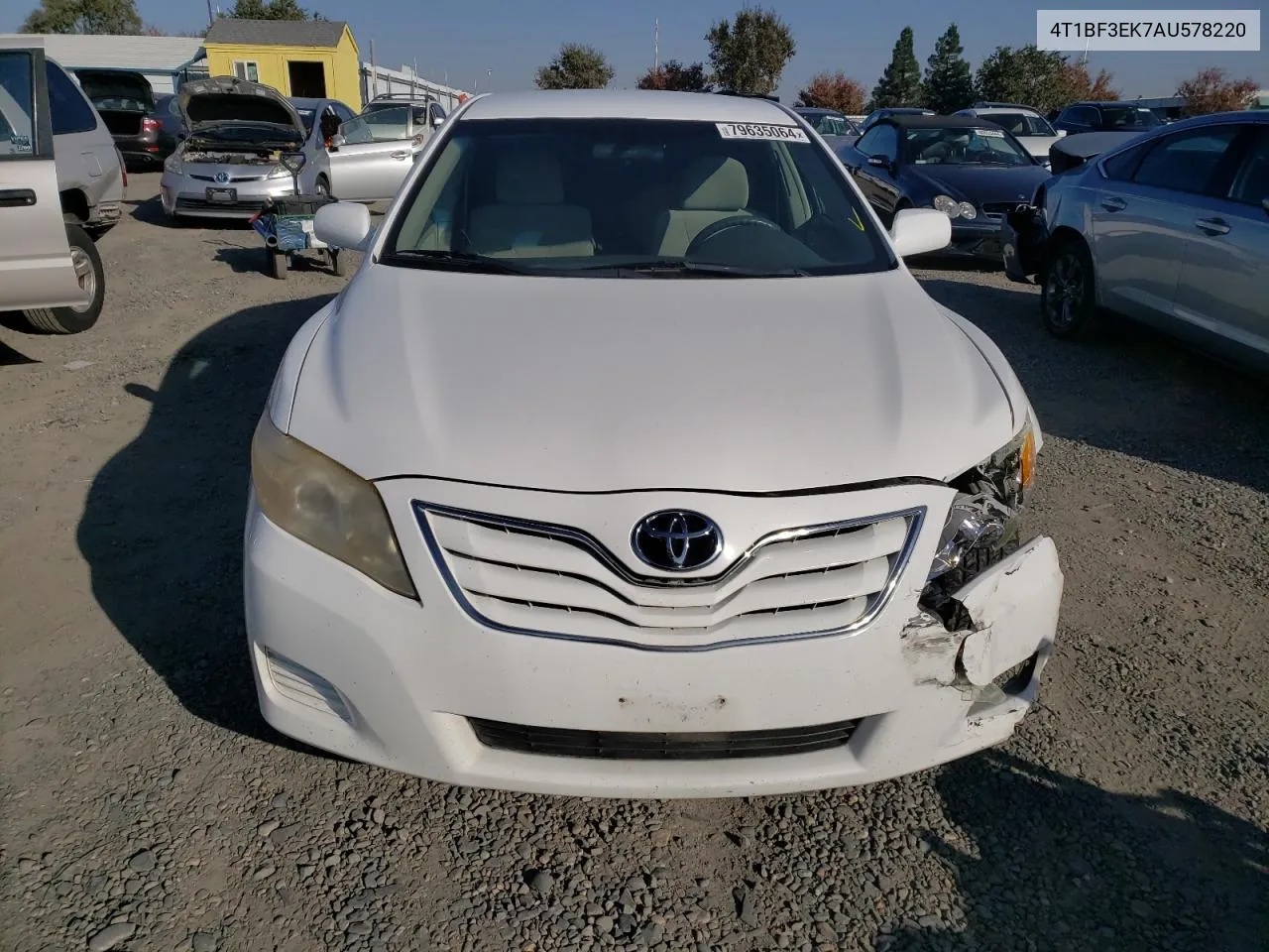 2010 Toyota Camry Base VIN: 4T1BF3EK7AU578220 Lot: 79635064