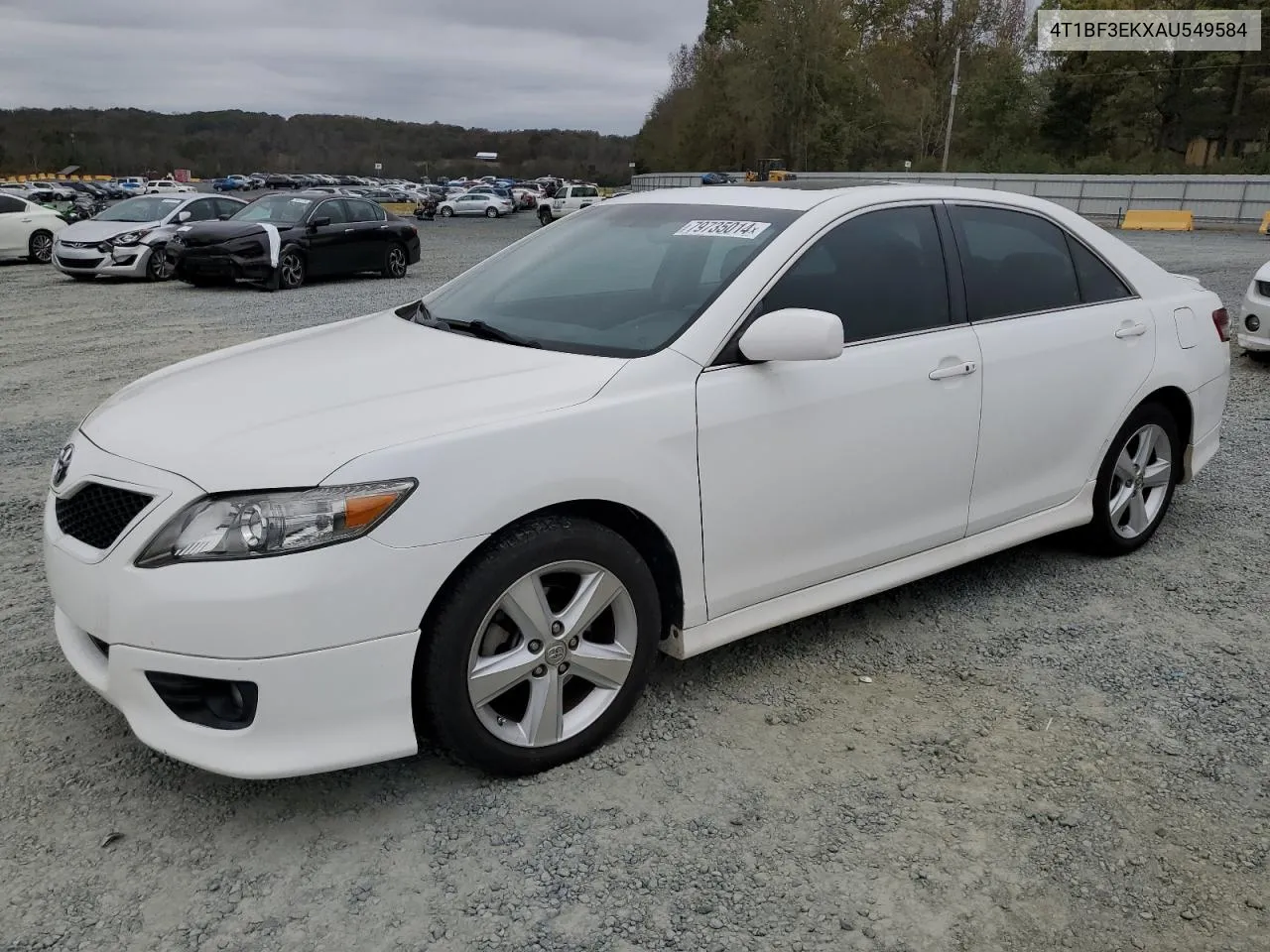 2010 Toyota Camry Base VIN: 4T1BF3EKXAU549584 Lot: 79735014