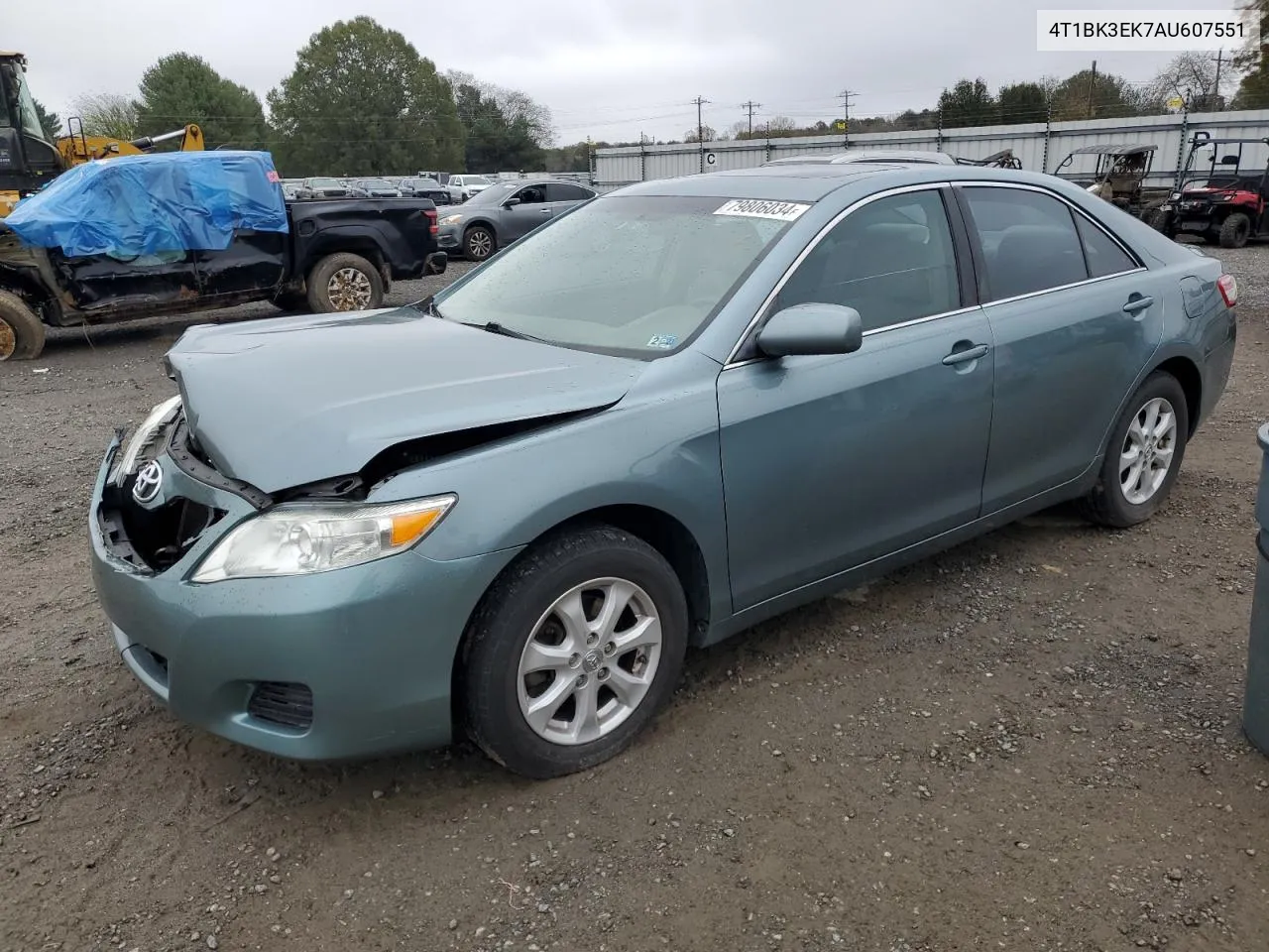 2010 Toyota Camry Se VIN: 4T1BK3EK7AU607551 Lot: 79806034