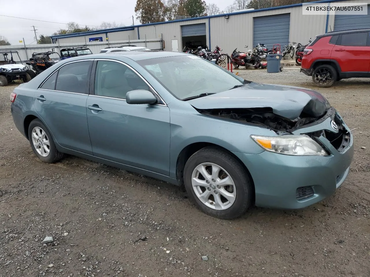 2010 Toyota Camry Se VIN: 4T1BK3EK7AU607551 Lot: 79806034