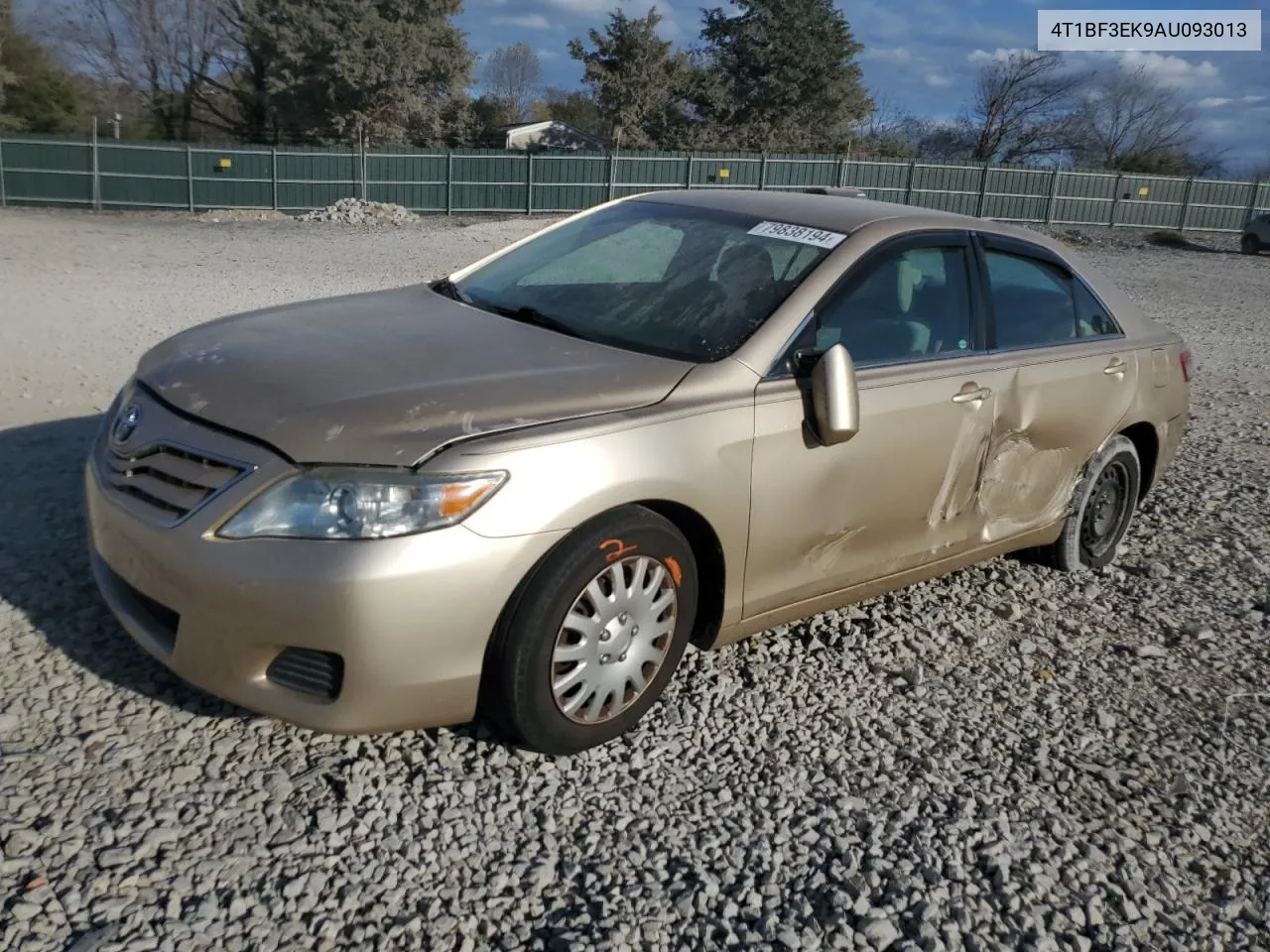 2010 Toyota Camry Base VIN: 4T1BF3EK9AU093013 Lot: 79838194