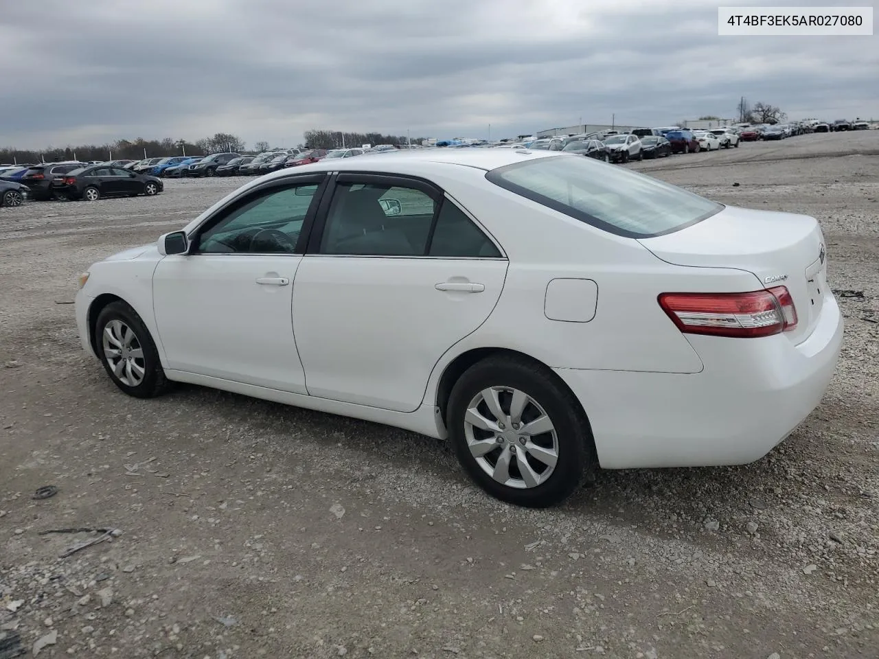 2010 Toyota Camry Base VIN: 4T4BF3EK5AR027080 Lot: 80211564