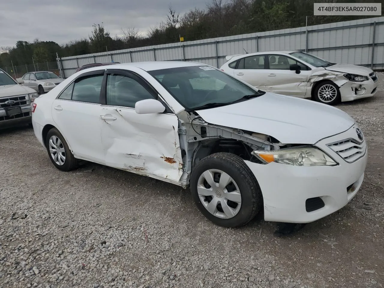 2010 Toyota Camry Base VIN: 4T4BF3EK5AR027080 Lot: 80211564