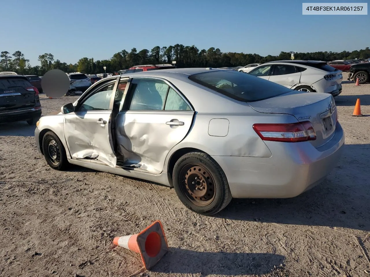 2010 Toyota Camry Base VIN: 4T4BF3EK1AR061257 Lot: 80274774