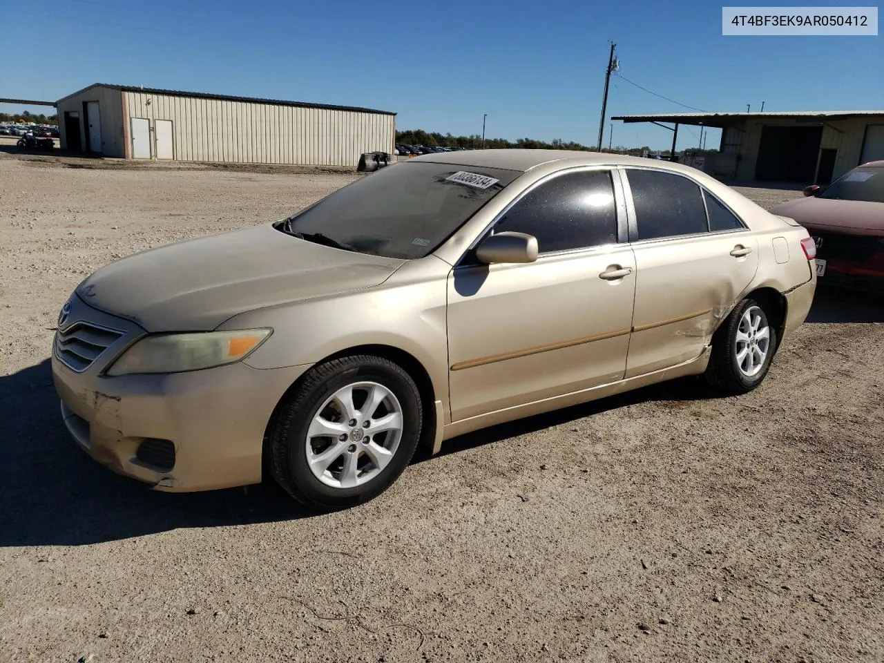 2010 Toyota Camry Base VIN: 4T4BF3EK9AR050412 Lot: 80366134